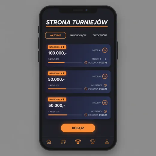Strona turniejów